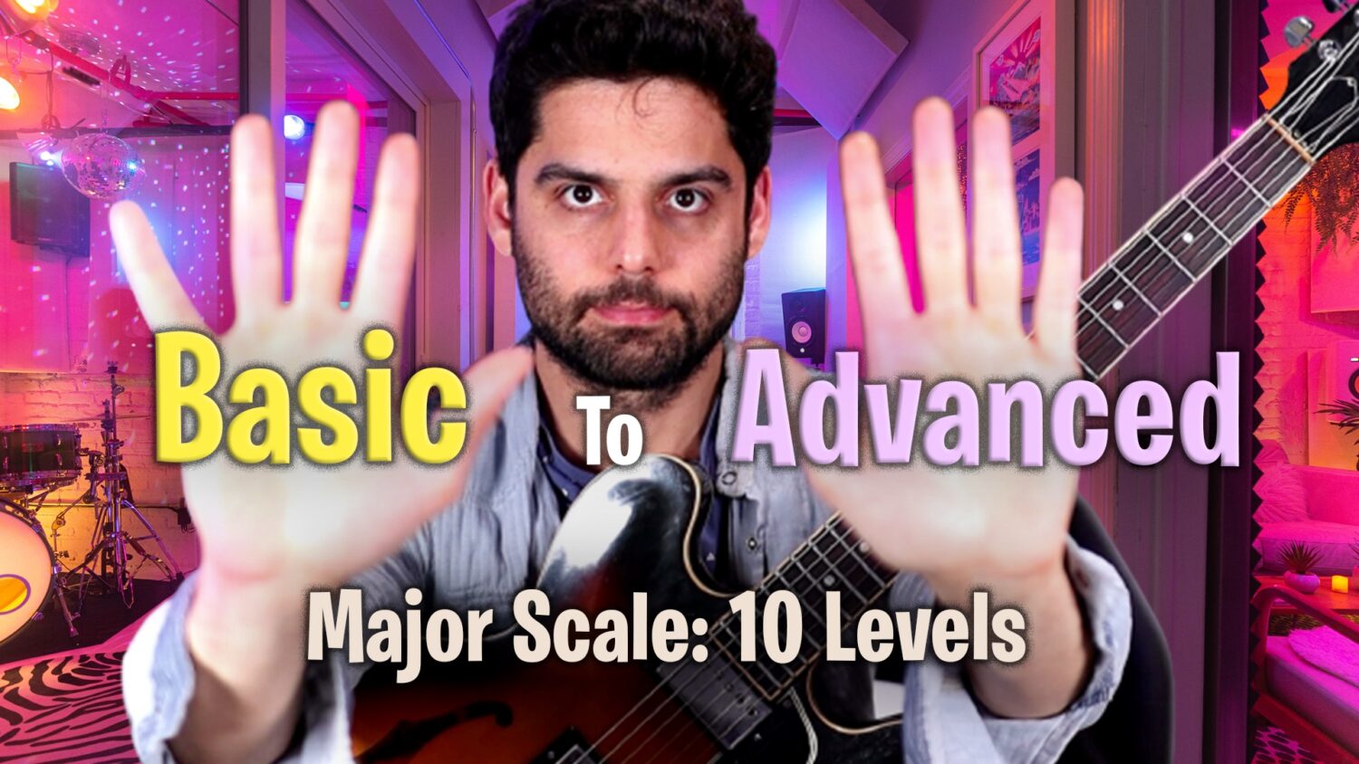 10 Important Levels Of Major Scale Soloing On Guitar Guitar Secrets By Daniel Weiss